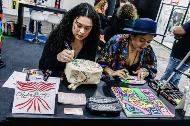 Sao Paulo 'daki pikseller. 5 Kasım 2022, Sao Paulo, Brezilya: COVID-19 salgınından sonra, Latin Amerika 'daki en büyük sanat, yaratıcılık, tasarım, teknoloji, yenilik ve yaratıcı ekonomi festivali