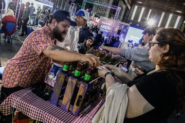 Sao Paulo 'daki pikseller. 5 Kasım 2022, Sao Paulo, Brezilya: COVID-19 salgınından sonra, Latin Amerika 'daki en büyük sanat, yaratıcılık, tasarım, teknoloji, yenilik ve yaratıcı ekonomi festivali