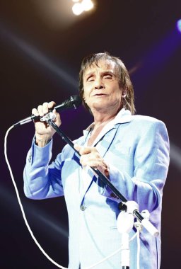 Brezilyalı şarkıcı Roberto Carlos 'un Sao Paulo' daki konseri. 5 Kasım 2022, Sao Paulo, Brezilya: Brezilyalı şarkıcı Roberto Carlos, Sao Paulo 'daki Barra Funda Mahallesi' ndeki Unimed Space 'de Cumartesi gecesi (5)).