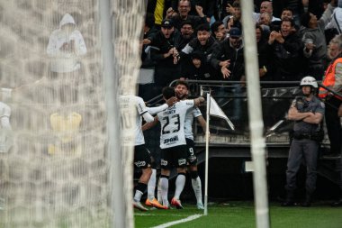 Brezilya Futbol Şampiyonası: Korintliler Ceara 'ya karşı. 5 Kasım 2022, Sao Paulo, Brezilya: Sao Paulo 'daki Neo Quimica Arena Stadyumu' nda düzenlenen Brezilya Futbol Şampiyonası 'nın 36.