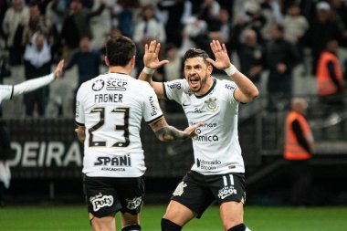 Brezilya Futbol Şampiyonası: Korintliler Ceara 'ya karşı. 5 Kasım 2022, Sao Paulo, Brezilya: Sao Paulo 'daki Neo Quimica Arena Stadyumu' nda düzenlenen Brezilya Futbol Şampiyonası 'nın 36.