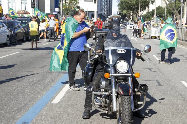 Anhänger Des Brasilianischen Präsidenten Jair Bolsonaristas Campieren Weiterhin Vor Dem — Stockfoto