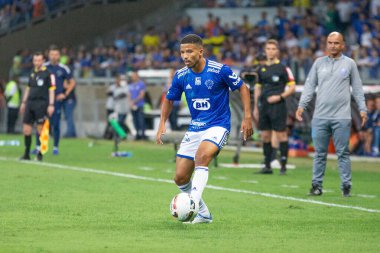 Brezilya Futbol Şampiyonası Cruzeiro, CSA-AL 'a karşı. 6 Kasım 2022, Belo Horizonte, Minas Gerais, Brezilya. Cruzeiro ile CSA-AL arasındaki futbol maçı, Mineirao Stadyumu 'nda düzenlenen 38. Brezilya Futbol Şampiyonası için geçerli.