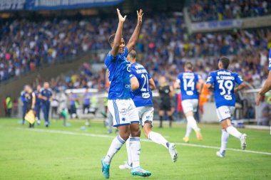 Brezilya Futbol Şampiyonası Cruzeiro, CSA-AL 'a karşı. 6 Kasım 2022, Belo Horizonte, Minas Gerais, Brezilya. Cruzeiro ile CSA-AL arasındaki futbol maçı, Mineirao Stadyumu 'nda düzenlenen 38. Brezilya Futbol Şampiyonası için geçerli.