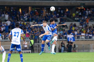Brezilya Futbol Şampiyonası Cruzeiro, CSA-AL 'a karşı. 6 Kasım 2022, Belo Horizonte, Minas Gerais, Brezilya. Cruzeiro ile CSA-AL arasındaki futbol maçı, Mineirao Stadyumu 'nda düzenlenen 38. Brezilya Futbol Şampiyonası için geçerli.