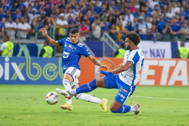 Brezilya Futbol Şampiyonası Cruzeiro, CSA-AL 'a karşı. 6 Kasım 2022, Belo Horizonte, Minas Gerais, Brezilya. Cruzeiro ile CSA-AL arasındaki futbol maçı, Mineirao Stadyumu 'nda düzenlenen 38. Brezilya Futbol Şampiyonası için geçerli.