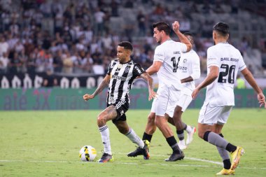 Brezilya Futbol Şampiyonası: Atletico Mineiro Botafogo 'ya karşı. 7 Kasım 2022, Belo Horizonte, Minas Gerais, Brezilya: Brezilya Futbol Şampiyonası 'nın 36. turu için geçerli olan Atletico Mineiro ve Botafogo arasındaki futbol maçı
