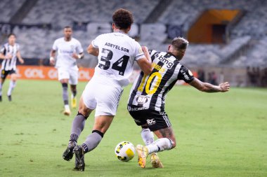 Brezilya Futbol Şampiyonası: Atletico Mineiro Botafogo 'ya karşı. 7 Kasım 2022, Belo Horizonte, Minas Gerais, Brezilya: Brezilya Futbol Şampiyonası 'nın 36. turu için geçerli olan Atletico Mineiro ve Botafogo arasındaki futbol maçı