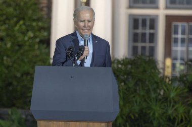 ABD Başkanı Joe Biden, Kampanya Yürüyüşünde Vali Kathy Hochul ve New York Eyaleti Demokratlarına katıldı. 6 Kasım 2022, Yonk, New York, ABD: ABD Başkanı Joe Biden Vali Kathy Hochul ve New York Eyaleti Demokratlarına katıldı 
