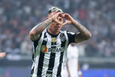 Brezilya Futbol Şampiyonası: Atletico Mineiro Botafogo 'ya karşı. 7 Kasım 2022, Belo Horizonte, Minas Gerais, Brezilya: Brezilya Futbol Şampiyonası 'nın 36. turu için geçerli olan Atletico Mineiro ve Botafogo arasındaki futbol maçı