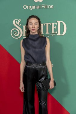 Apple Stüdyoları 'nın New York' taki kırmızı halısı. 9 Kasım 2022, New York, ABD: Apple Studios filmi 