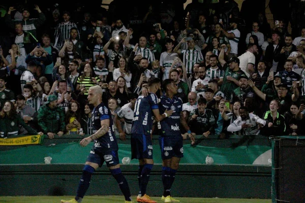 Mistrzostwa Brazylii Piłce Nożnej Coritiba Corinthians Września 2022 Curitiba Parana — Zdjęcie stockowe