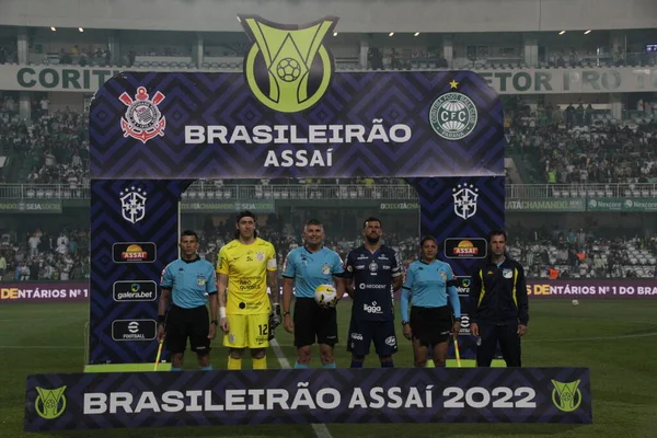 Brasiliansk Fotboll Mästerskap Coritiba Corinthians September 2022 Curitiba Parana Brasilien — Stockfoto