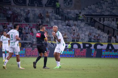 Brezilya Futbol Şampiyonası - Atletico-MG Cuiaba 'ya karşı. 10 Kasım 2022, Belo Horizonte, Minas Gerais, Brezilya: Atletico-MG ve Cuiaba arasındaki futbol maçı, Mineirao Stadyumu 'nda düzenlenen 37.