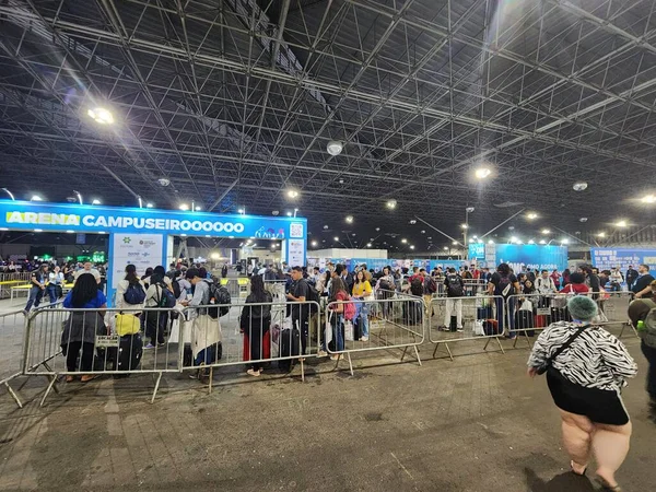Відкриття Іншого Видання Campus Party Brasil Сан Паулу Листопада 2022 — стокове фото