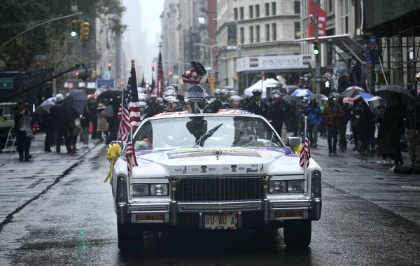 103E Veterans Day Parade 2022 Nyc November 2022 New York — Stockfoto