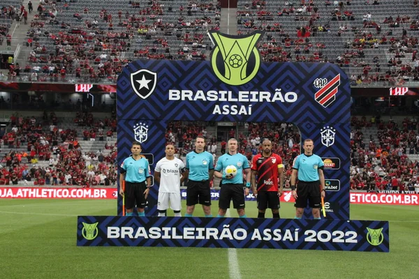 Mistrzostwa Brazylii Piłce Nożnej Athletico Paranaense Botafogo Listopada 2022 Curitiba — Zdjęcie stockowe