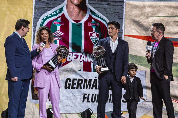 Βραβείο Για Καλύτερο Του Βραζιλιάνικου Πρωταθλήματος Ποδοσφαίρου Που Προωθείται Από — Φωτογραφία Αρχείου