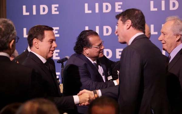 Lide Brezilya Konferansı Brezilya Özgürlük Demokrasiye Saygı Kasım 2022 New — Stok fotoğraf