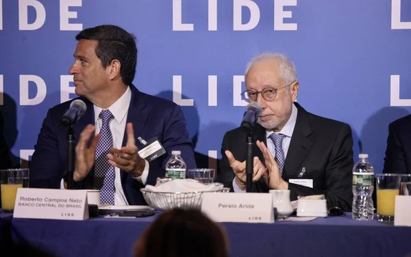 Lide Brazil Conference Brazian Economy 2023 2018年4月1日閲覧 2022年11月15日 ニューヨーク アメリカ — ストック写真