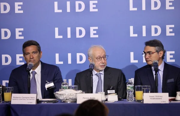 Lide Brezilya Konferansı 2023 Ötesi Brezilya Ekonomisi Kasım 2022 New — Stok fotoğraf