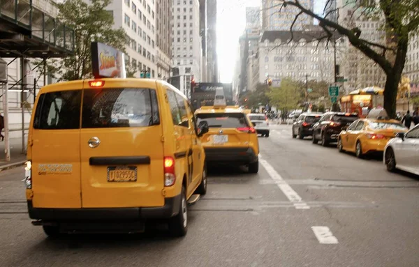 Base Fares Nyc Yellow Cabs Now Increased November 2022 New — Stock Photo, Image