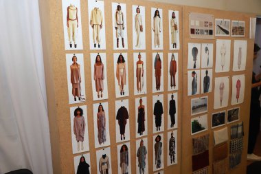 SPFW-N54: Sonbahar / Kış 2023 - Sahne Arkasında Koleksiyon A. Niemeyer. 18 Kasım 2022, Sao Paulo, Brezilya: Sao Paulo Moda Haftası sırasında A. Niemeyer moda şovunun sahne arkası, Sonbahar / Kış 2023 koleksiyonu (SPFW-N54))