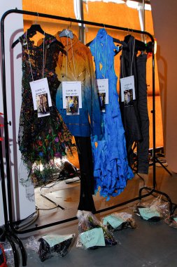 (SPFW-N54: Sonbahar / Kış 2023 Koleksiyonu - Lino Villaventura Brand 'in sahne arkası. 18 Kasım 2022, Sao Paulo, Brezilya: Sao Paulo Moda Haftası 'ndaki Lino Villaventura defilesinin sahne arkası, Sonbahar / Kış 2023 koleksiyonu (SPFW-N54) 