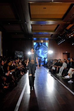 SPFW-N54: Sonbahar / Kış 2023 Koleksiyonu - Ellus moda gösterisi. 18 Kasım 2022, Sao Paulo, Brezilya: Sao Paulo Moda Haftası sırasındaki Ellus defilesi, Sonbahar / Kış 2023 koleksiyonu (SPFW-N54), Sao Paulo 'daki Rosewood Otel' de düzenlendi.