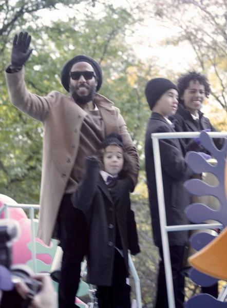 Sean Paul Ziggy Marley Jordin Sparks Macys Thanksgiving Day Parade — Stockfoto