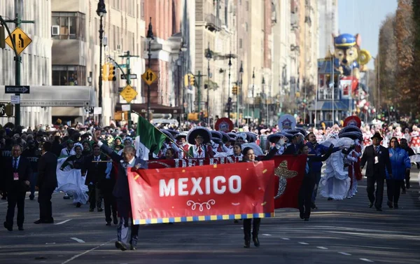 Desfile Del Día Acción Gracias Macys 2022 Noviembre 2022 Nueva — Foto de Stock