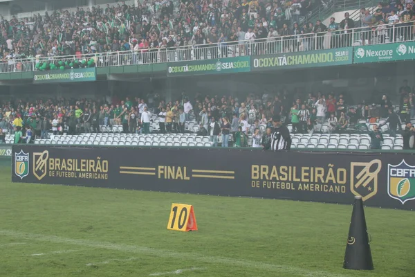 Final Liga Brasileña Fútbol Americano Entre Cocodrilos Galo Noviembre 2022 —  Fotos de Stock