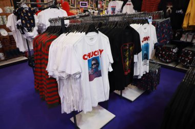 Sao Paulo 'daki Comic Con Experience (CCXP) fuarında kalabalık hareketi. 30 Kasım 2022, Sao Paulo, Brezilya: Dünyanın en büyük inek etkinliklerinden biri olan CCXP 2022 'de kalabalık hareketi (Comic Con Experience)