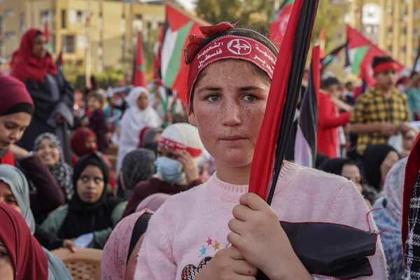 Frente Popular Gaza Celebra Seu Quinquagésimo Quinto Festival Dezembro 2022 — Fotografia de Stock