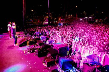 Jorge ve Mateus Sao Paulo 'daki Garota VIP' sinde sahne alacaklar. 18 Aralık 2022, Sao Paulo, Brezilya: Brezilyalı düet Jorge & Mateus Sao Paulo 'da Vale do Anhangabau' da Garota Vip 'te konser verdi. 