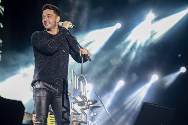 Wesley Safadao Sao Paulo 'daki Garota VIP' sinde sahne alacak. 18 Aralık 2022, Sao Paulo, Brezilya: Brezilyalı şarkıcı Wesley Safadao, Pazar sabahı erken saatlerde Sao Paulo 'daki Vale do Anhangabau' da Garota Vip 'te bir konser verdi. 