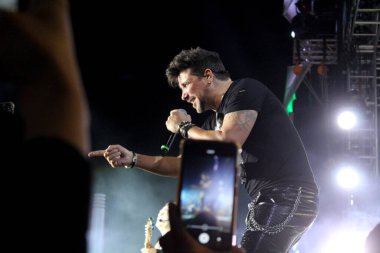 Brezilyalı şarkıcı Daniel, 40 yıllık müzikal kariyerini bir gemide kutluyor. 19 Aralık 2022, Santos, Sao Paulo, Brezilya: Daniel Ship için seçilen sahne her yaştan hayranların katıldığı inanılmaz MSC Fantasia idi.