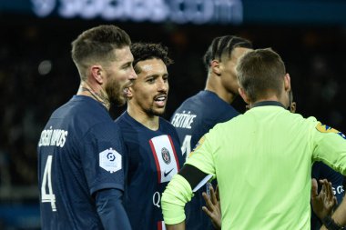 Fransa Şampiyonası - PSG STRASBOURG 'a karşı. 28 Aralık 2022, Paris, Fransa: Paris Saint-Germain ve Strasbourg Alsace arasındaki futbol maçı, Fransa Şampiyonası 'nın 16. turu için geçerli (Ligue1) 2022 / 2023, Parc des Princes Stadyumu' nda yapıldı.