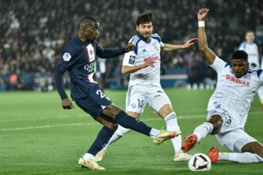Fransa Şampiyonası - PSG STRASBOURG 'a karşı. 28 Aralık 2022, Paris, Fransa: Paris Saint-Germain ve Strasbourg Alsace arasındaki futbol maçı, Fransa Şampiyonası 'nın 16. turu için geçerli (Ligue1) 2022 / 2023, Parc des Princes Stadyumu' nda yapıldı.