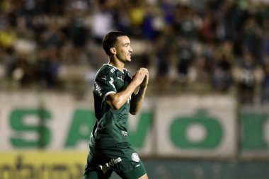 Copinha 2023: Palmeiras Juazeirense 'e karşı. 3 Ocak 2023, Sao Paulo, Brezilya: Anisio Hadadd Stadyumu 'nda düzenlenen 2023 Sao Paulo Gençler Futbol Kupası' nın 3. turu için geçerli olan Palmeiras ve Juazeirense arasındaki futbol maçı