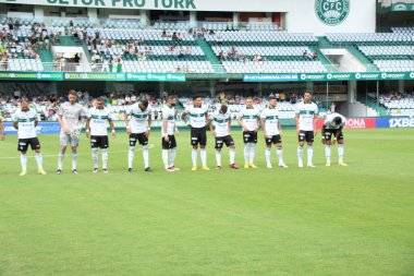 Paranaense Soccer League: Coritiba vs Arauko. January 15, 2023, Curitiba, Parana, Brazil: Soccer match between Coritiba and Aruko, valid for the first round of Paranaense Soccer League at  Couto Pereira stadium in Curitiba. 