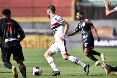 Paulista Championship League: Portuguesa vs Botafogo. January 14, 2023, Sao Paulo, Brazil: Soccer match between Portuguesa and Botafogo valid for the first round of Paulista Championship League at Dr Oswaldo Teixeira Duarte stadium