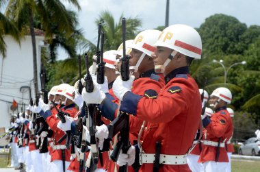 (INT) Transmission Ceremony of Position of Commander of the 3rd Naval District Rio Grande do Norte. January 16, 2023, Natal, Rio Grande do Norte, Brazil: Admiral MARCOS SAMPAIO OLSEN, commander of the Brazilian Navy