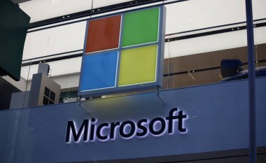 Microsoft is laying of 10,000 workers. January 18, 2023, New York, USA: The world most famous big tech company Microsoft; founded by Bill Gates, is laying of 10,000 workers, about 5%, out of its 221,000 world workers  