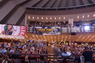 The selection of representatives of the Carnival Court of Sao Paulo 2023. January 19, 2023, Sao Paulo, Brazil: Organized and promoted by Sao Paulo Turismo, the selection of representatives of the Carnival Court of Sao Paulo 2023