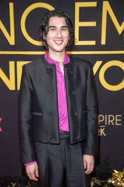 Netflix hosts Bling Empire: New York Launch Event. January 18, 2023, New York, New York, USA: Blake Abbie attends Netflix hosts Bling Empire: New York Launch Event at House Of Red Pearl on January 18, 2023 in New York City.   clipart