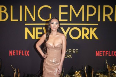 Netflix hosts Bling Empire: New York Launch Event. January 18, 2023, New York, New York, USA: Dorothy Wang attends Netflix hosts Bling Empire: New York Launch Event at House Of Red Pearl on January 18, 2023 in New York City. clipart