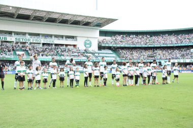 Paranaense Soccer Championship: Coritiba vs Rio Branco. January 22, 2023, Curitiba, Parana, Brazil: Soccer match between Coritiba and Rio Branco, valid for the 3rd round of the 2023 Paranaense Championship, at Couto Pereira 