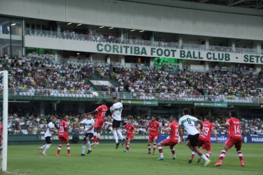 Paranaense Soccer Championship: Coritiba vs Rio Branco. January 22, 2023, Curitiba, Parana, Brazil: Soccer match between Coritiba and Rio Branco, valid for the 3rd round of the 2023 Paranaense Championship, at Couto Pereira 