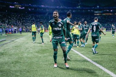 Semifinal Sao Paulo Cup between Palmeiras and Goias. January 21, 2023, Sao Paulo, Brazil: Soccer match between Palmeiras and Goias, valid for the semifinal of the Sao Paulo Junior Football Cup 2023, held at Allianz Parque Stadium